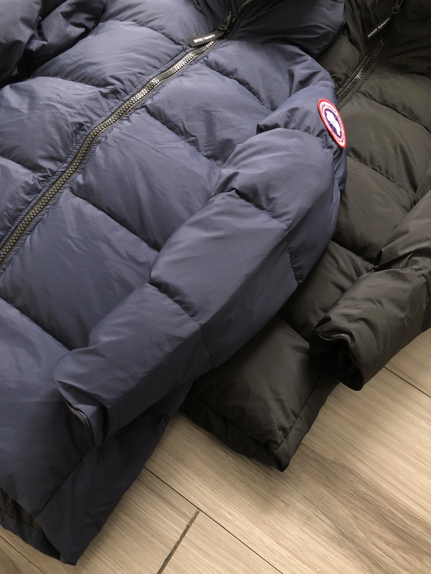 wg.luxury- 6oos5 LAWRENCE PUFFER Everett Down jacket 90 white duck down embroidery 2colour item:E-F524J3004-2
